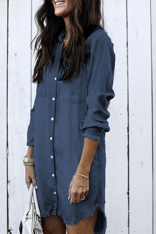 Denim T-Shirt Dress