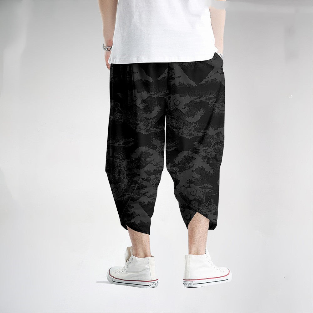 Hip Hop Trendy Cropped Pants