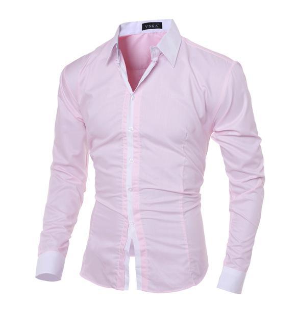 Casual Long Sleeve Slim Fit Shirt