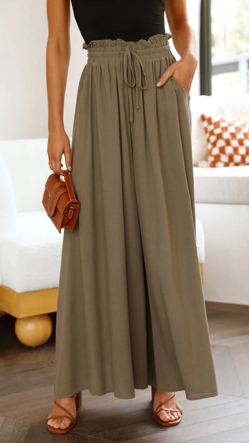 Wide Leg Loose Comfy Lounge Pants with Pockets