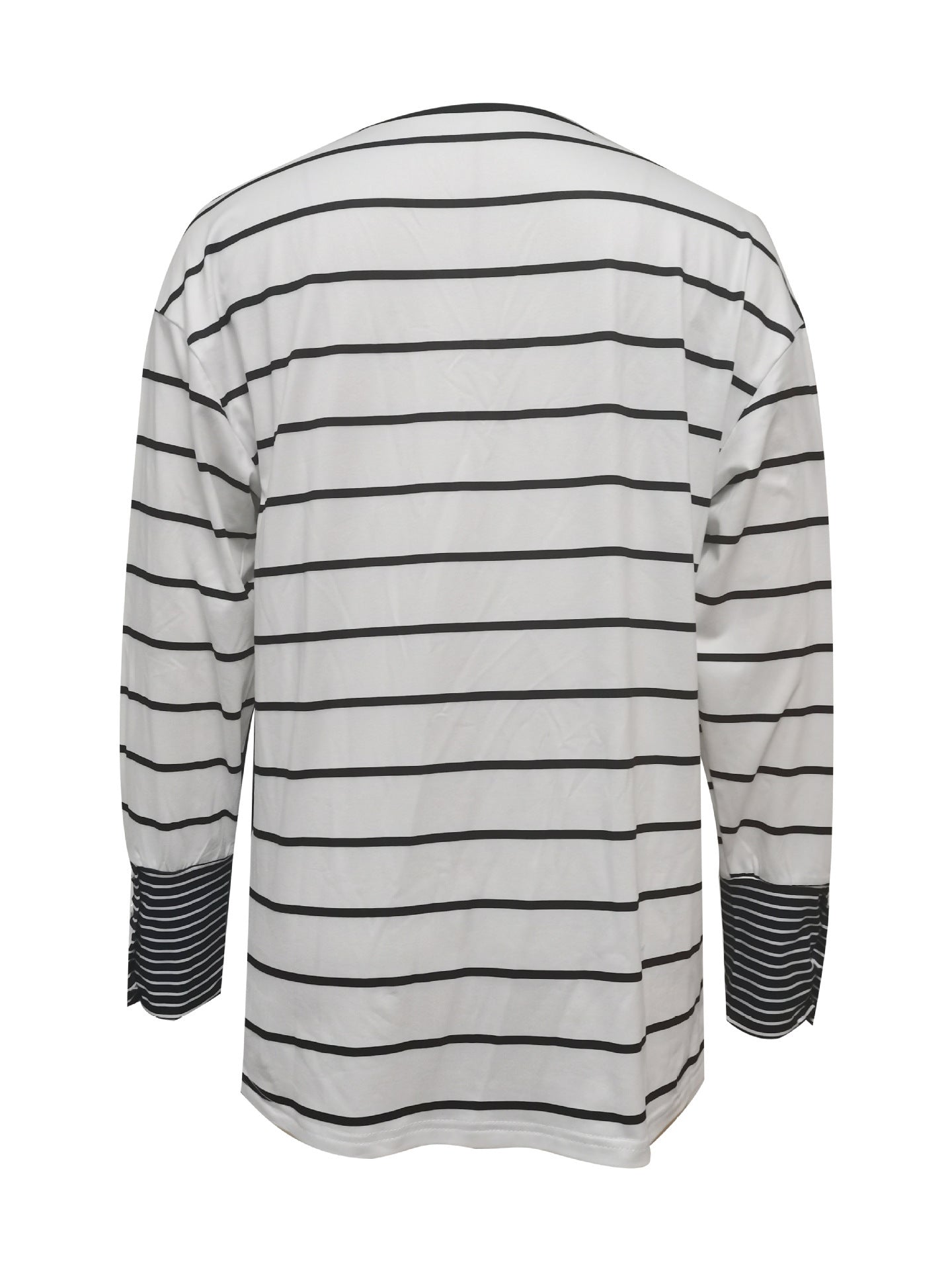 Casual Round Neck Long Sleeve T-Shirt