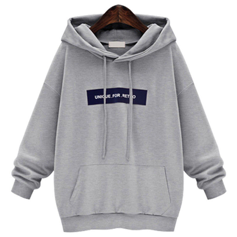 Loose  Hooded Fleece Sweater