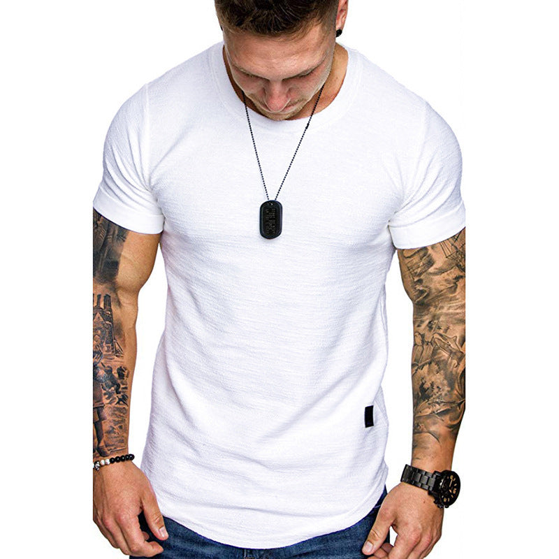 Loose Round Neck Short Sleeve T-Shirt