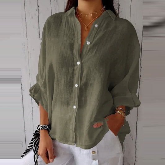 Long Sleeve Loose Shirt