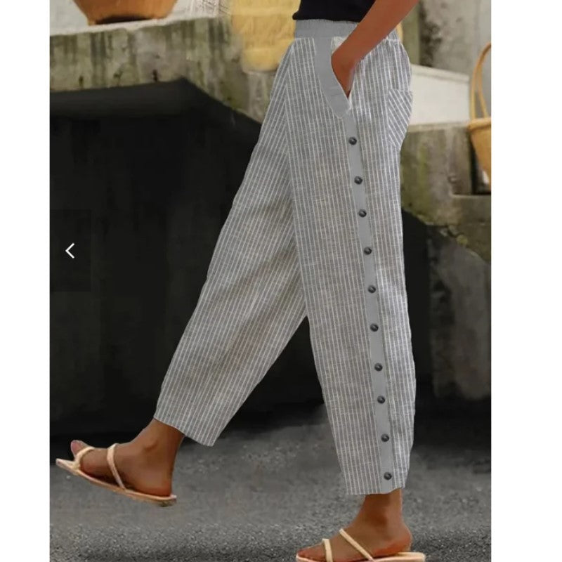 Striped Loose Comfortable Outdoor Pants