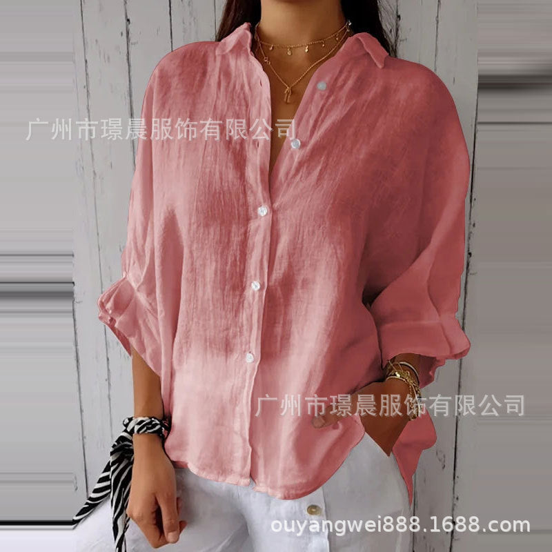 Long Sleeve Loose Shirt