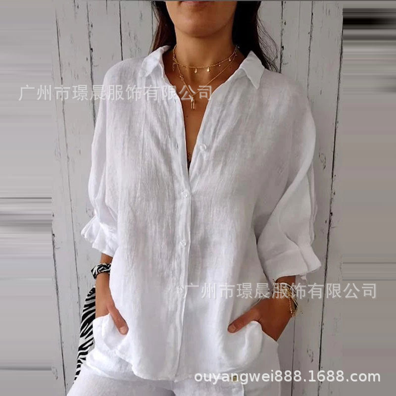 Long Sleeve Loose Shirt