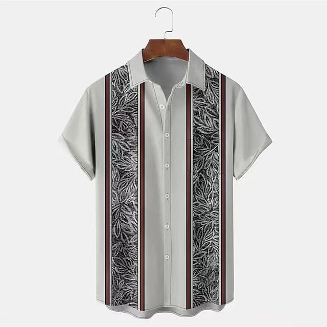 Casual 3D Digital Print Shirt