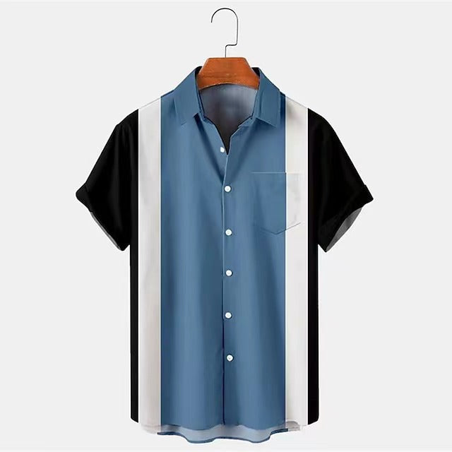 Casual 3D Digital Print Shirt