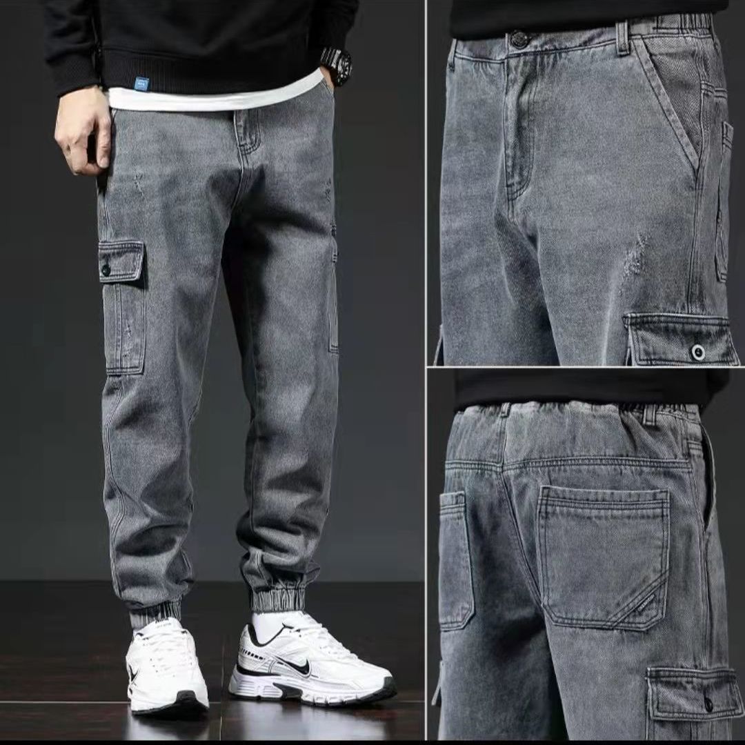 Multi-pocket Workwear Jeans