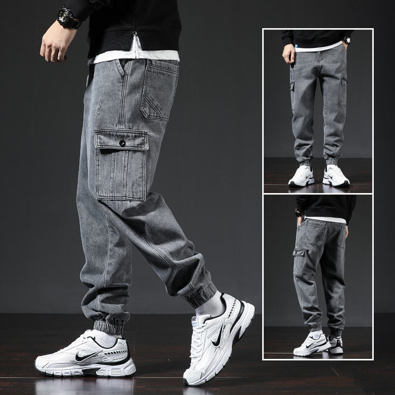 Multi-pocket Workwear Jeans