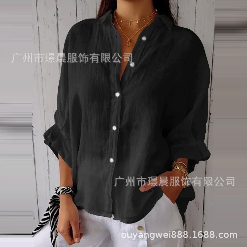 Long Sleeve Loose Shirt