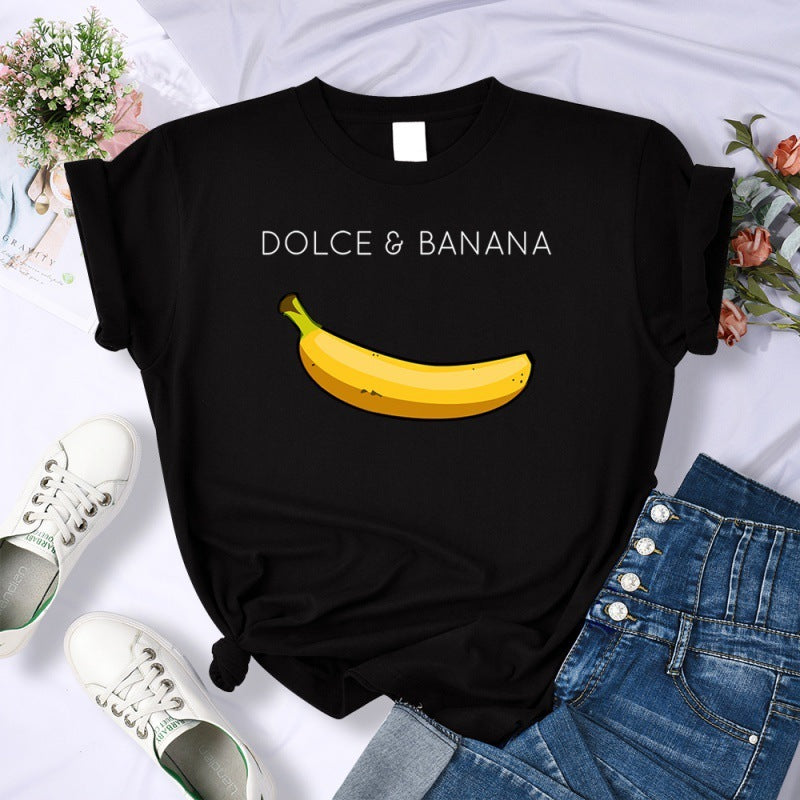 Dolce Banana Anime Printed T-Shirt