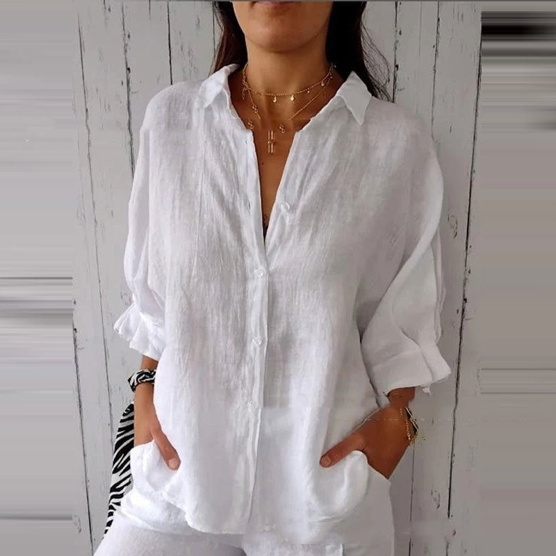 Long Sleeve Loose Shirt