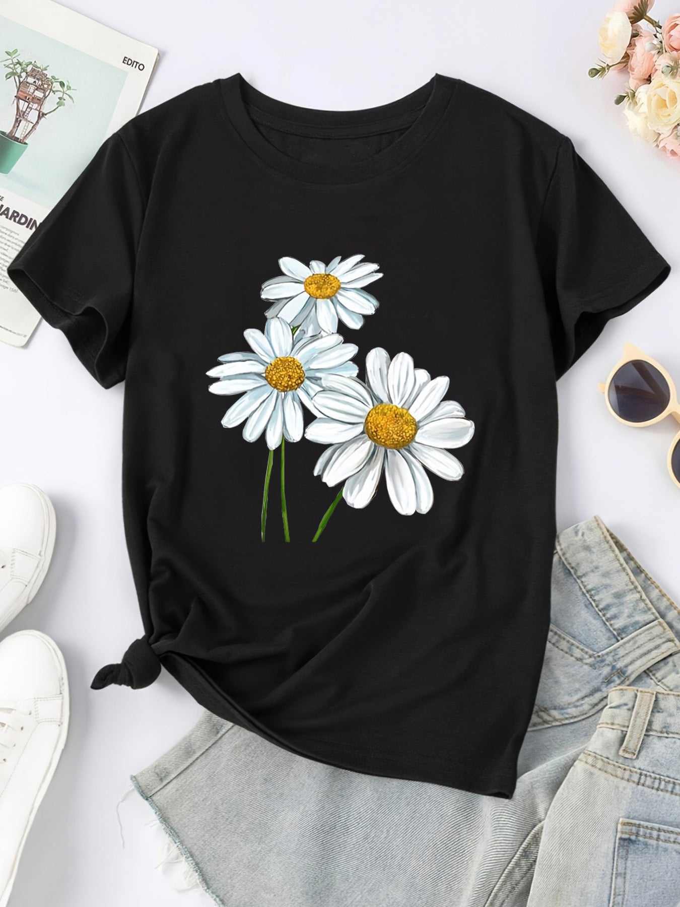 Summer Short-sleeve Casual T-Shirt