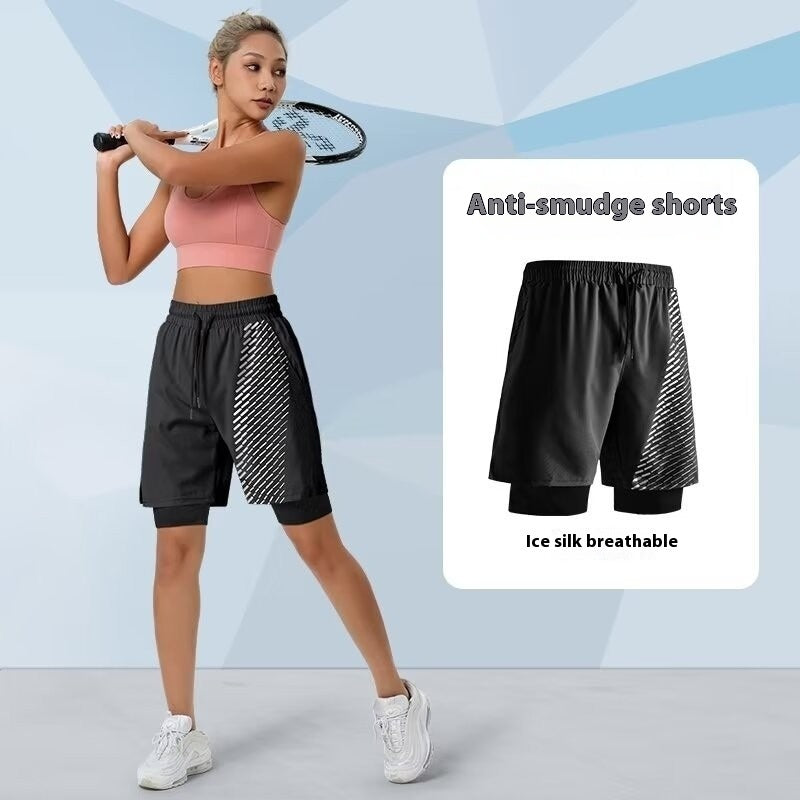 Lightweight Ice Silk Quick-drying Sports Shorts