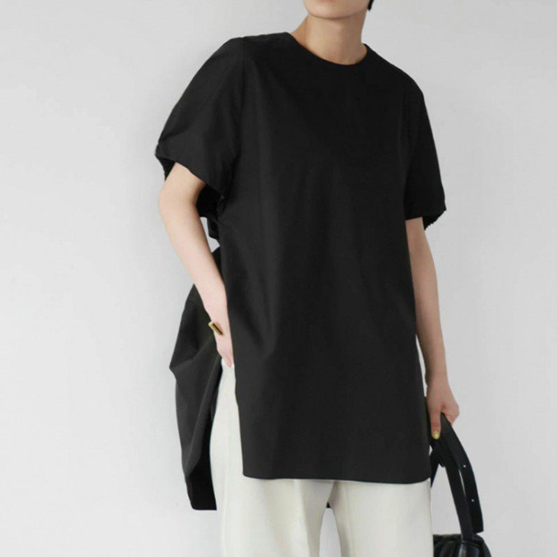 Simple Loose-fitting Casual T-shirt Top