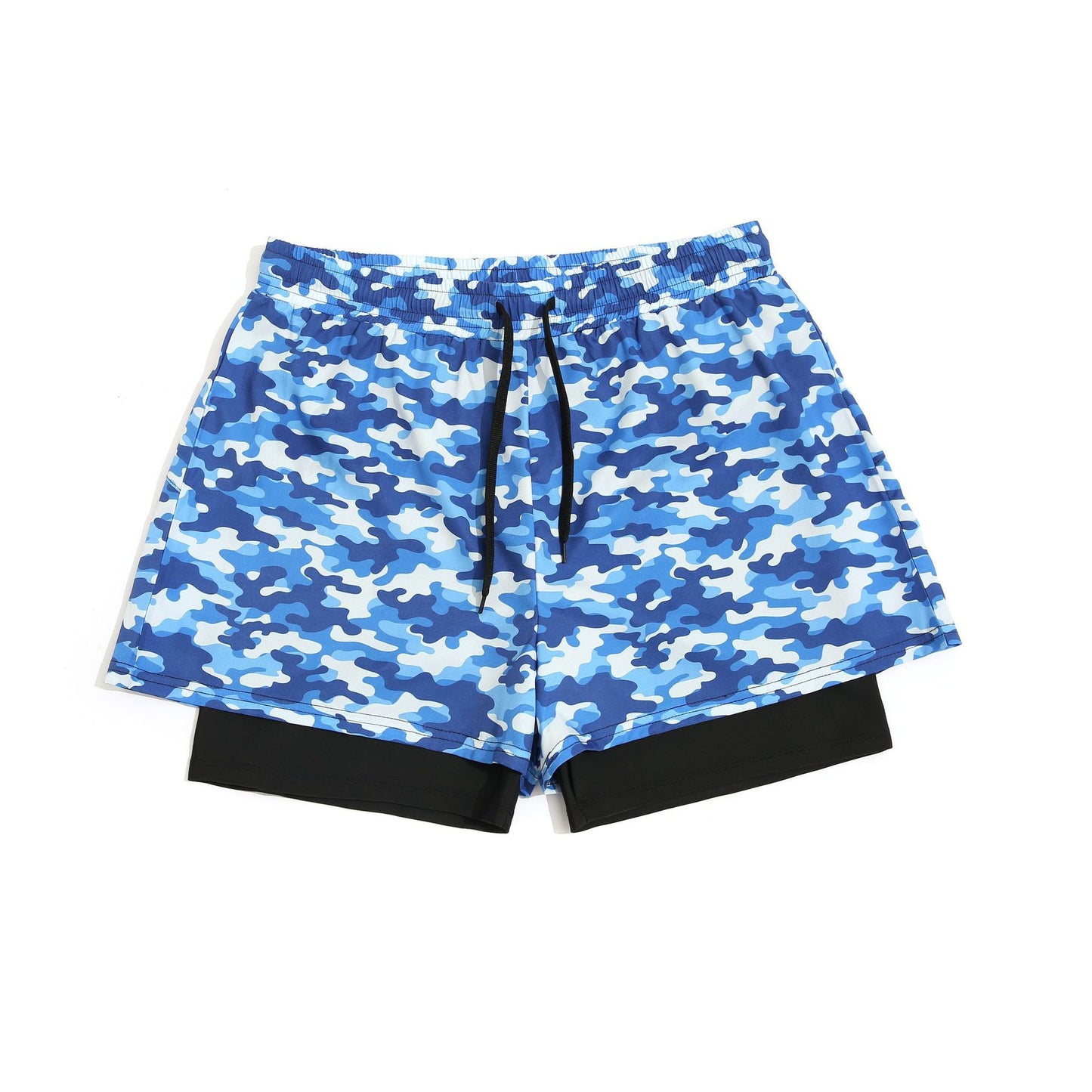 Loose Swimming Double Layer Trunks