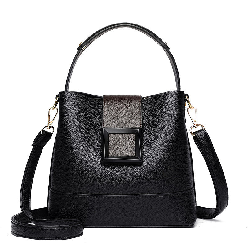 Spring All-match Bucket Fashion Trendy Handbag