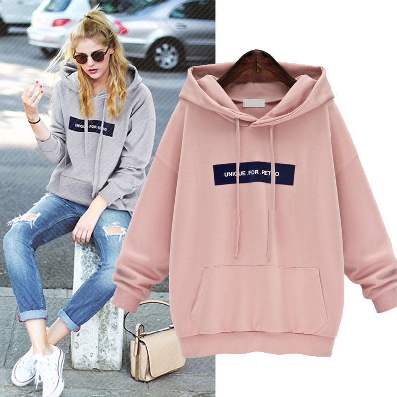 Loose  Hooded Fleece Sweater