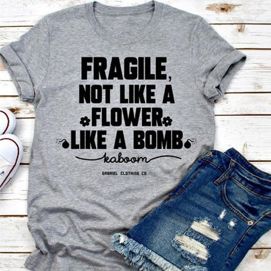 Cute Bomb Short Sleeved T-Shirt