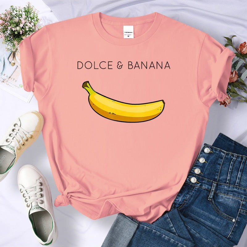 Dolce Banana Anime Printed T-Shirt