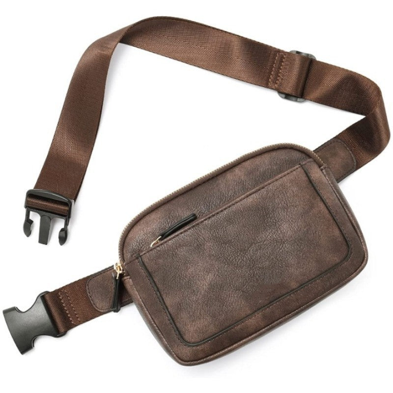 Artificial Leather Chest Bag