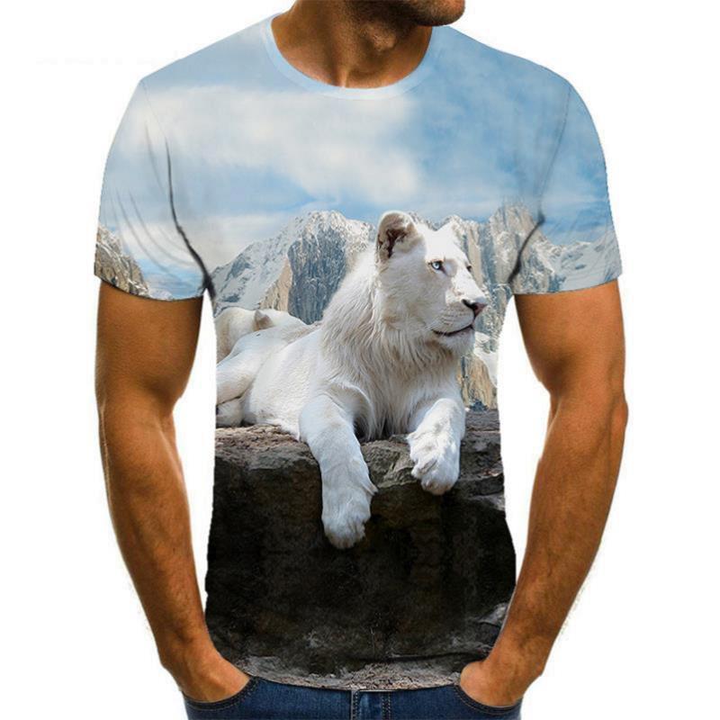 Animal Print 3D T-Shirt