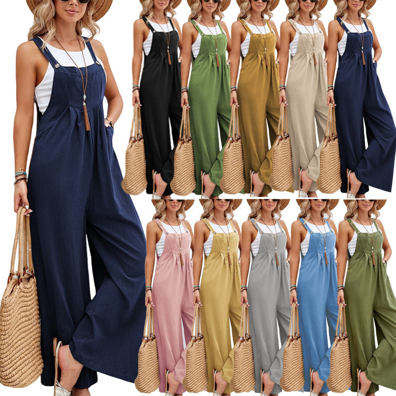 Long Bib Pants Overalls