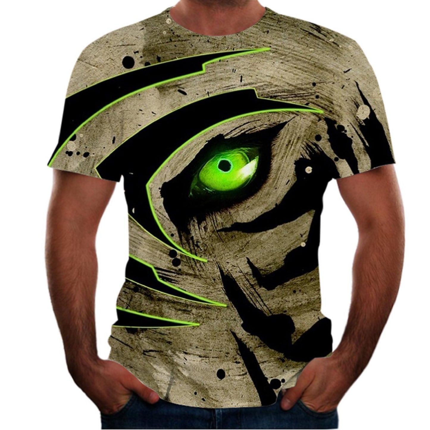 Animal Print 3D T-Shirt