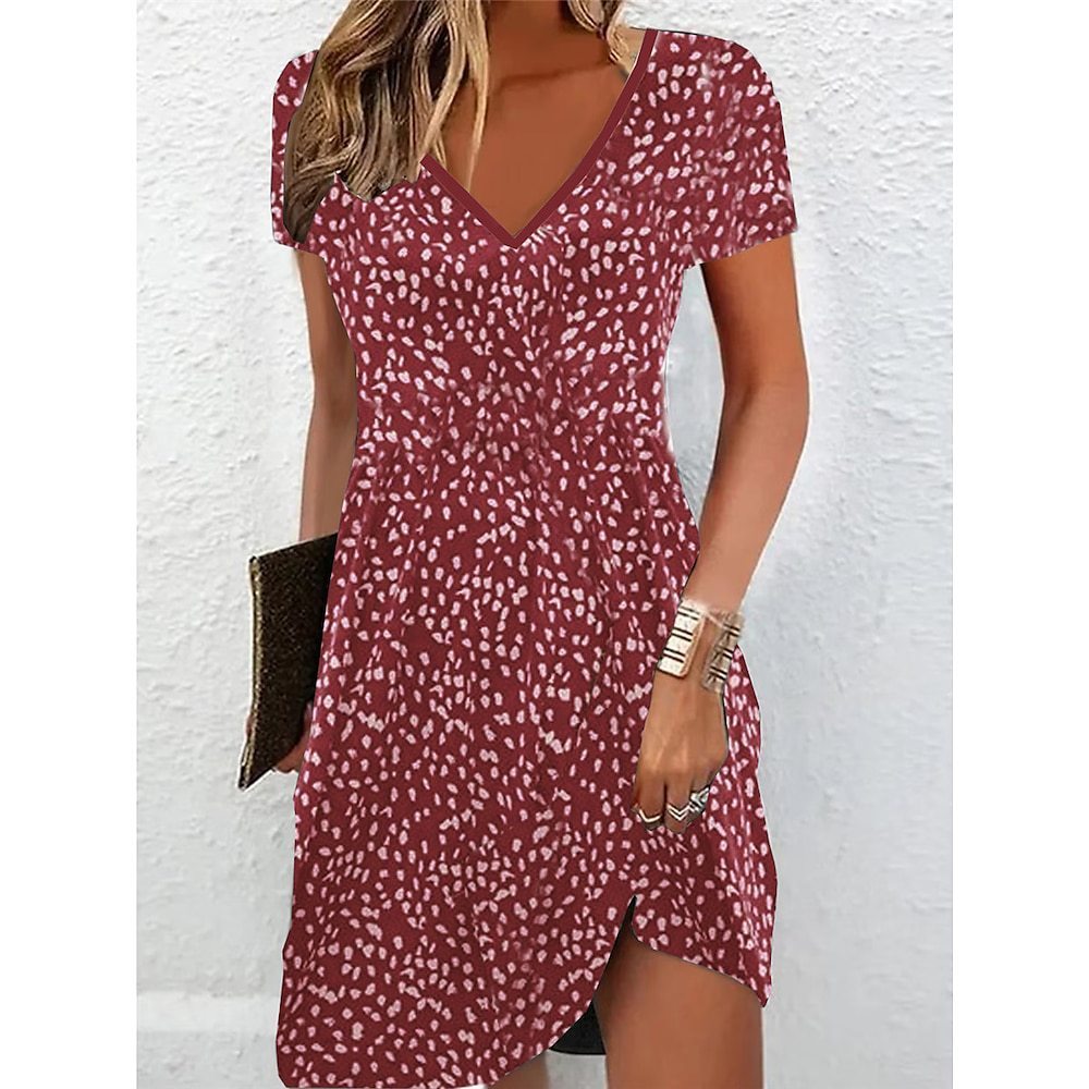 Plus Size Casual T-Shirt Dress