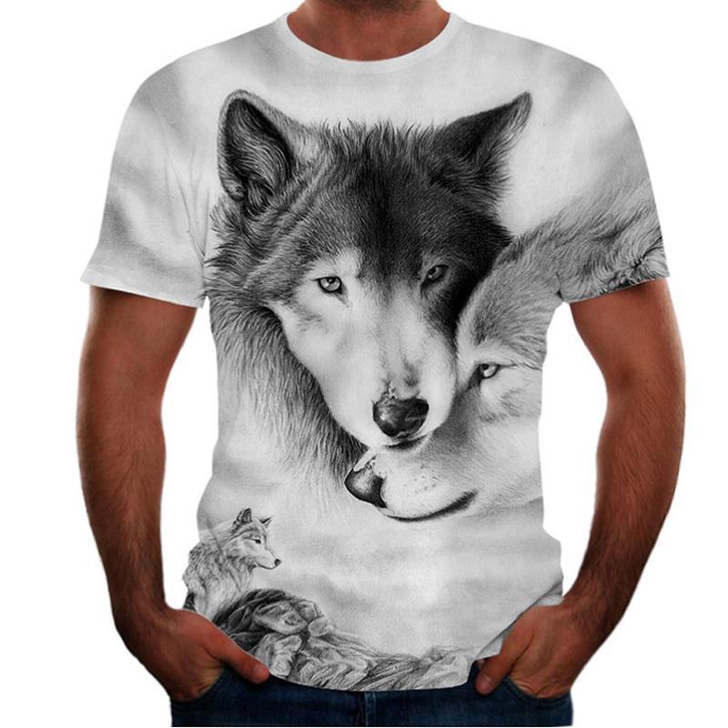 Animal Print 3D T-Shirt