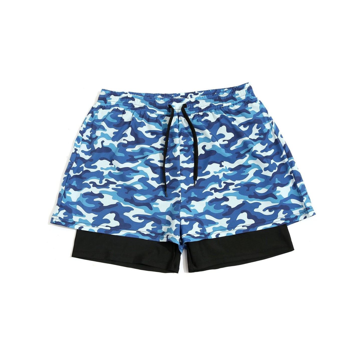 Loose Swimming Double Layer Trunks