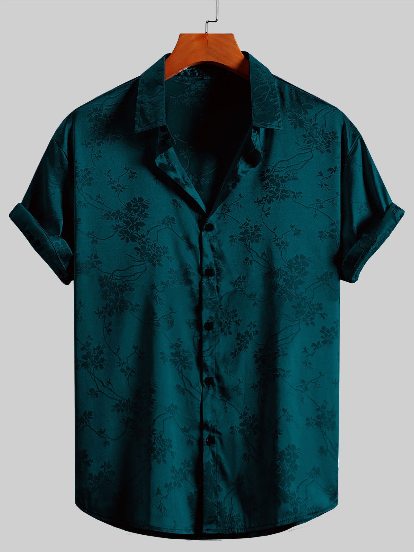 Embroidered Short-sleeved Summer Shirt