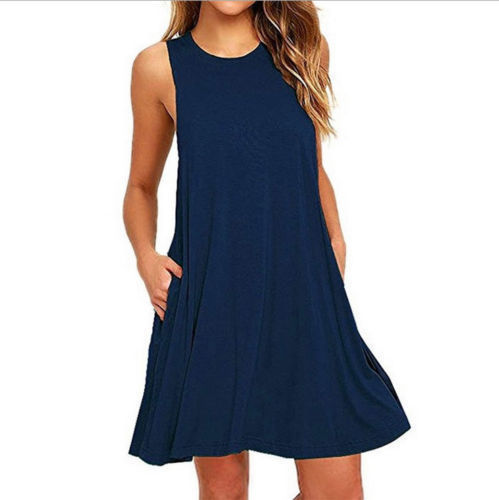 Summer Casual T-Shirt Dress