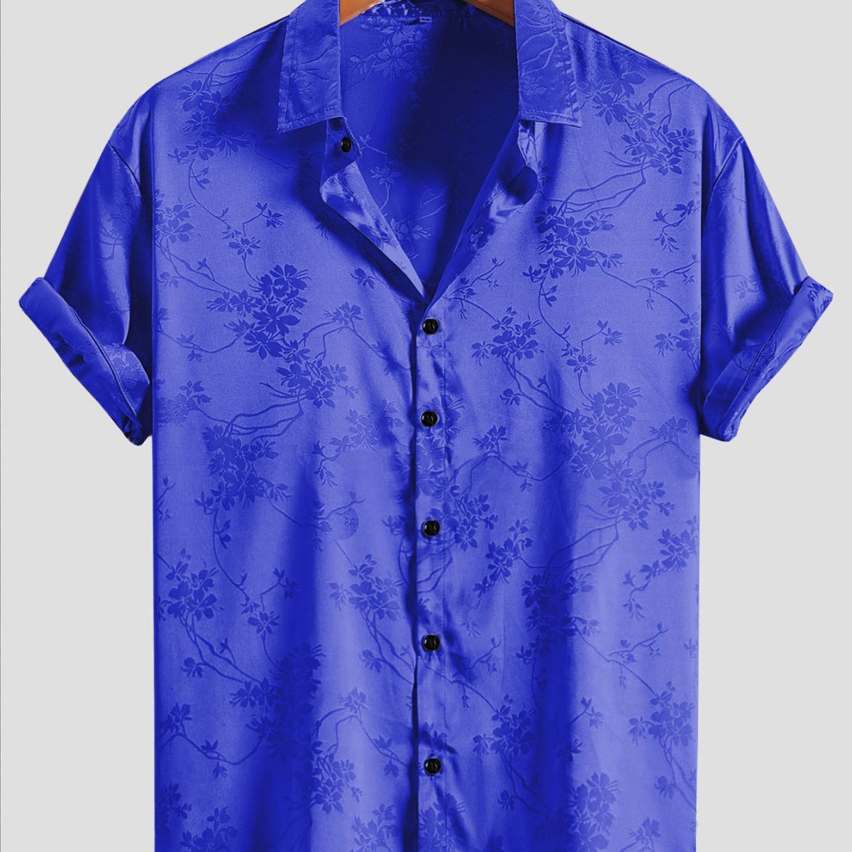 Embroidered Short-sleeved Summer Shirt