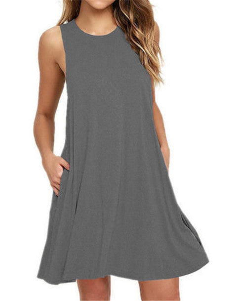 Summer Casual T-Shirt Dress