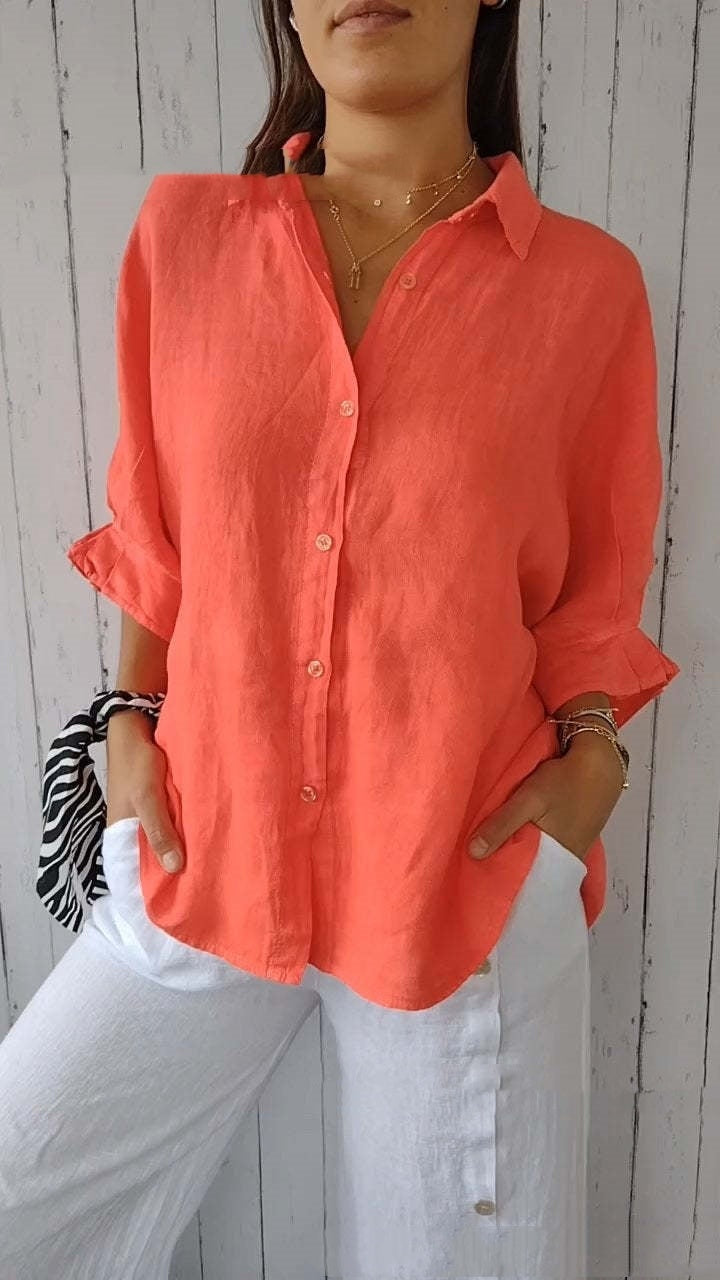 Long Sleeve Loose Shirt