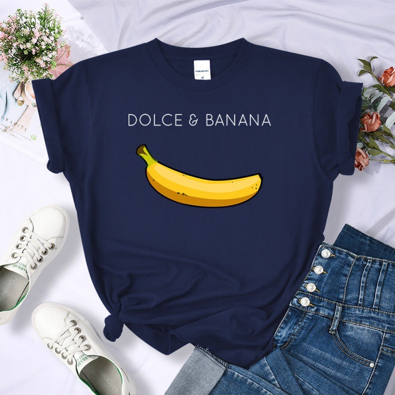 Dolce Banana Anime Printed T-Shirt