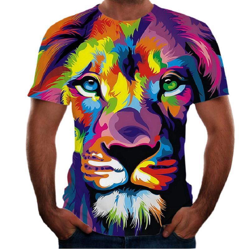 Animal Print 3D T-Shirt