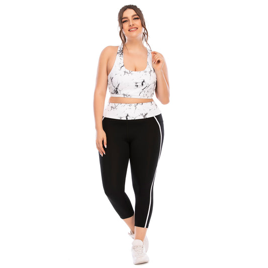 Plus Size Workout Clothing Suit