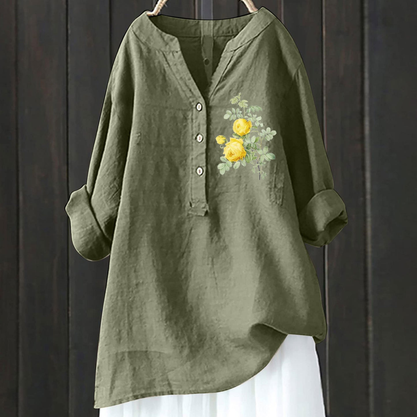 Bamboo Linen Comfort Long Top