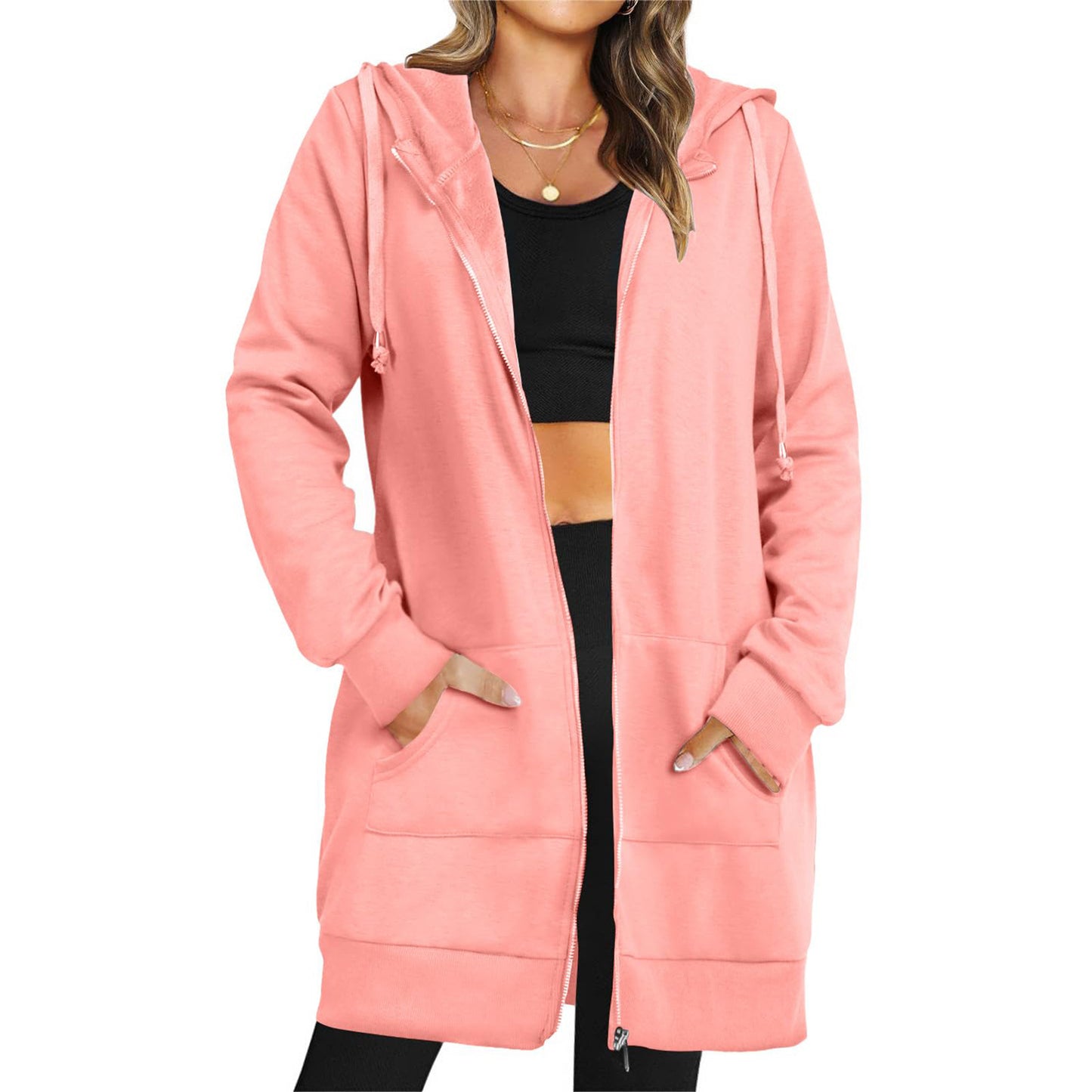 Oversized Coat with Pockets