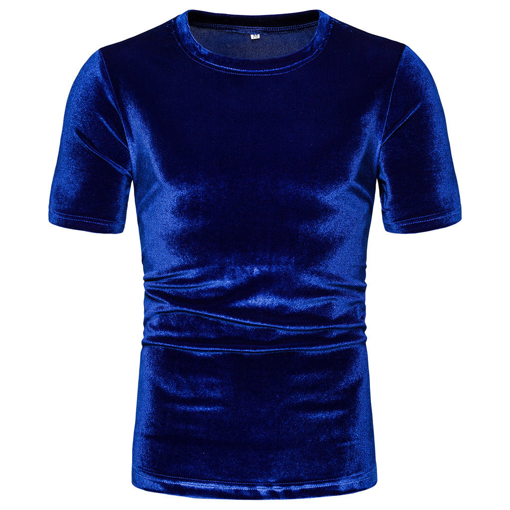 Solid Color Short-sleeved T-shirt