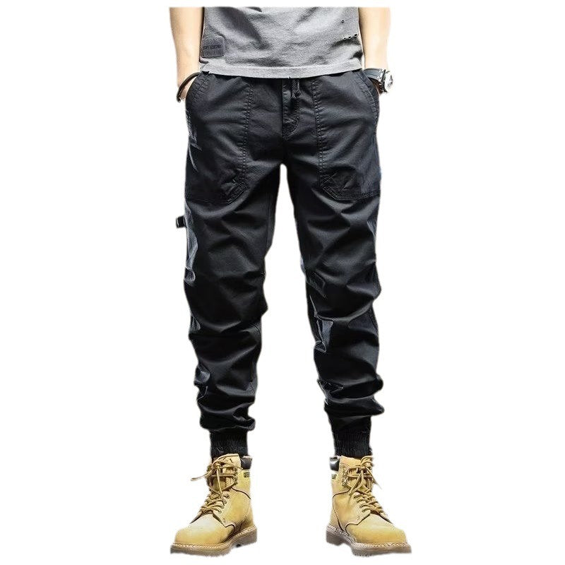 Loose Casual Ankle-tied Pants