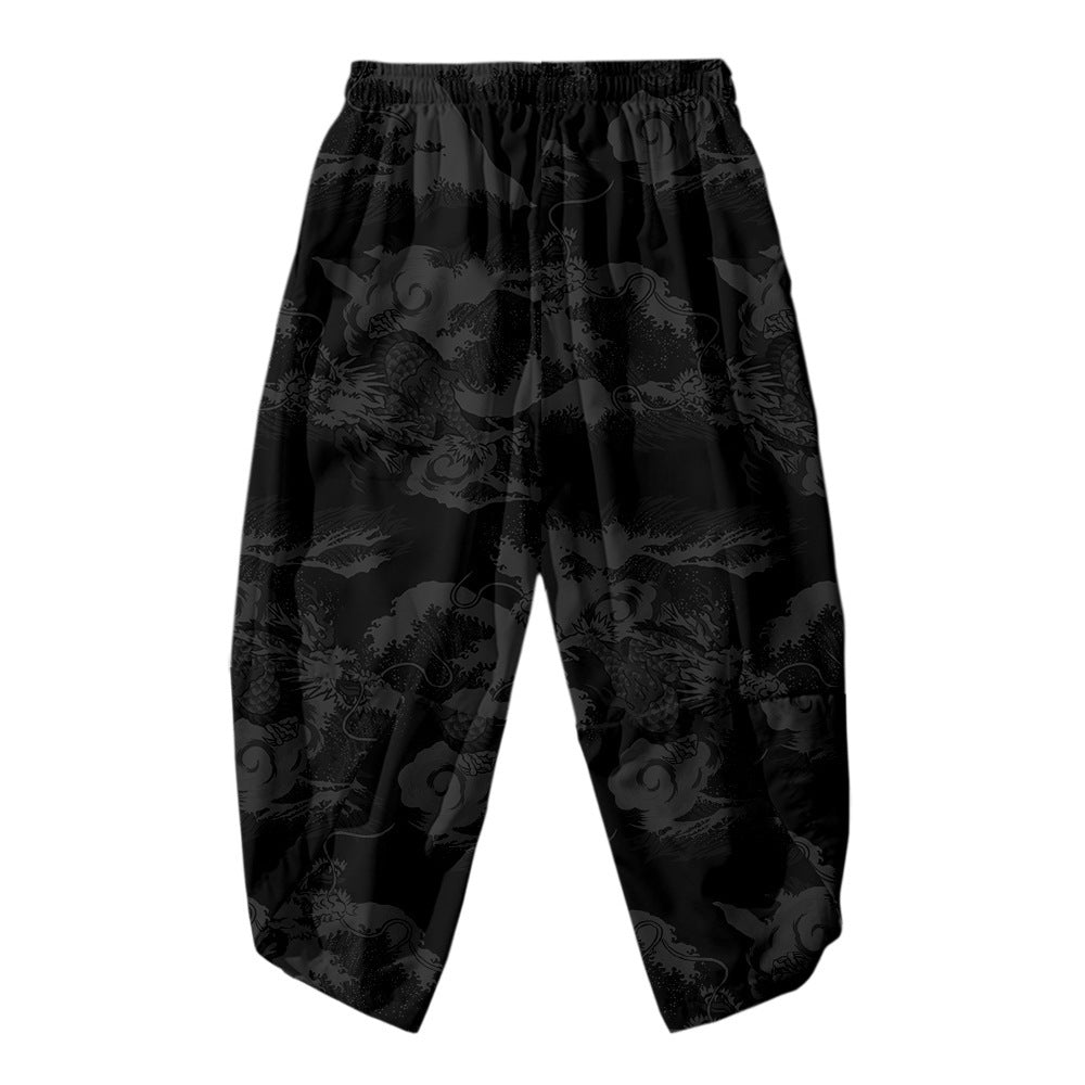 Hip Hop Trendy Cropped Pants