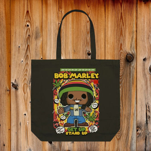 Bob Marley Get Up Stand Up Tote Bag